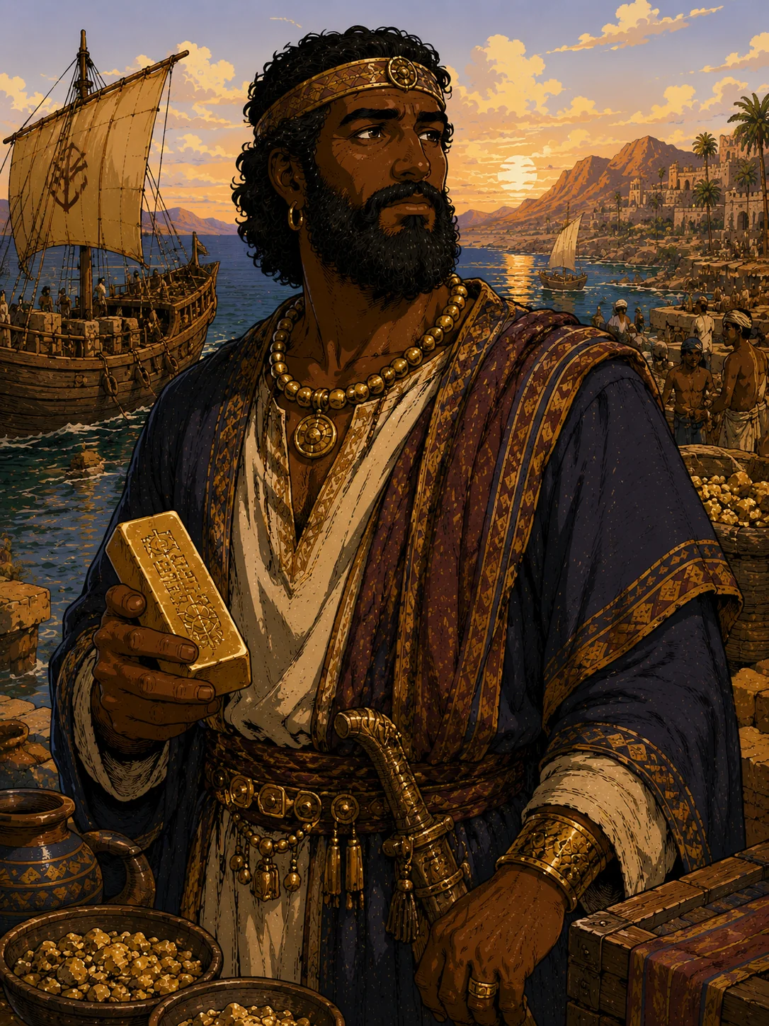 Ophir — Son of Joktan, Solomon's Gold Source, 420 Talents, Table of Nations